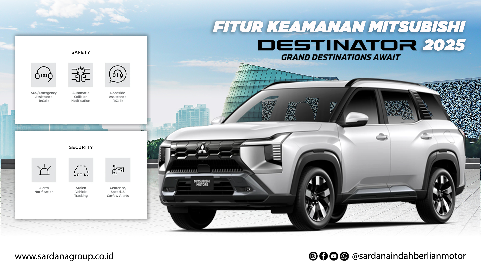My Mitsubishi Connect ID, Aplikasi Khusus Untuk Mitsubishi Destinator Ultimate